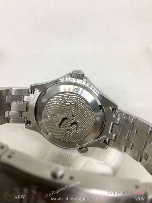 Seamaster Omega Replica Watches James Bond 007 Stainless Steel Blue Face Watch Seamaster Omega Replica Watches James Bond 007 Stainless Steel Blue Face Watch