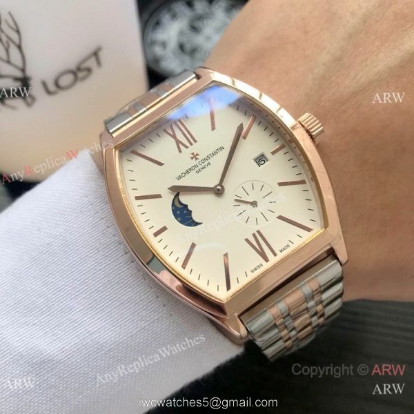 Replica Vacheron Constantin Malte Moonphase SS White Dial watch Wholesale Replica Vacheron Constantin Malte Moonphase SS White Dial watch Wholesale