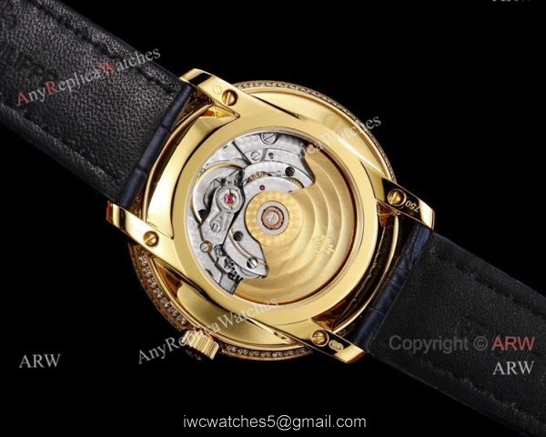 Swiss Patek Philippe Complications 4968R Watch Blue Mother of Pearl Gold Case Swiss Patek Philippe Complications 4968R Watch Blue Mother of Pearl Gold Case