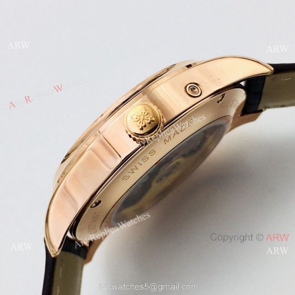 PPF Swiss Patek Philippe Annual Calendar Complications watch 41mm Size PPF Swiss Patek Philippe Annual Calendar Complications watch 41mm Size
