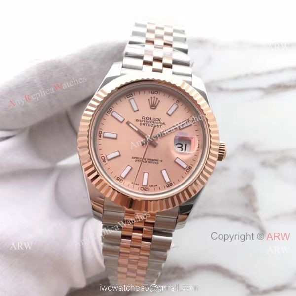 (EW) Rolex Datejust II ETA3255 2-Tone Rose gold Jubilee Watch Buy AAA Replica Watches China (EW) Rolex Datejust II ETA3255 2-Tone Rose gold Jubilee Watch Buy AAA Replica Watches China