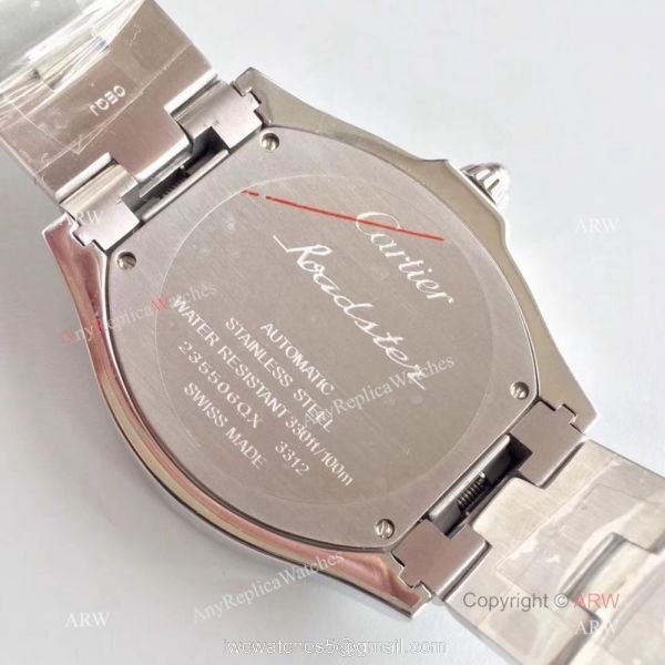 Swiss Grade Cartier Roadster ETA 2892 Stainless Steel Watch Replica Swiss Grade Cartier Roadster ETA 2892 Stainless Steel Watch Replica