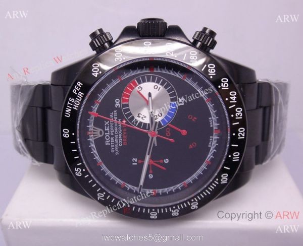 Replica New Rolex Daytona Brevet+ Watch Black Case Replica New Rolex Daytona Brevet+ Watch Black Case