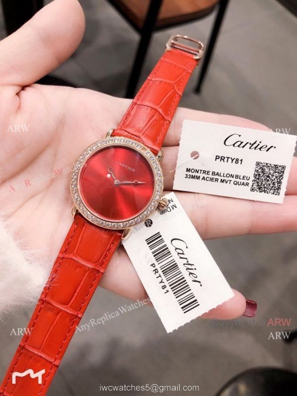 Cartier Rose Gold Green Dial 33mm Watch Swiss Quality Cartier Watch Lady Cartier Rose Gold Green Dial 33mm Watch Swiss Quality Cartier Watch Lady