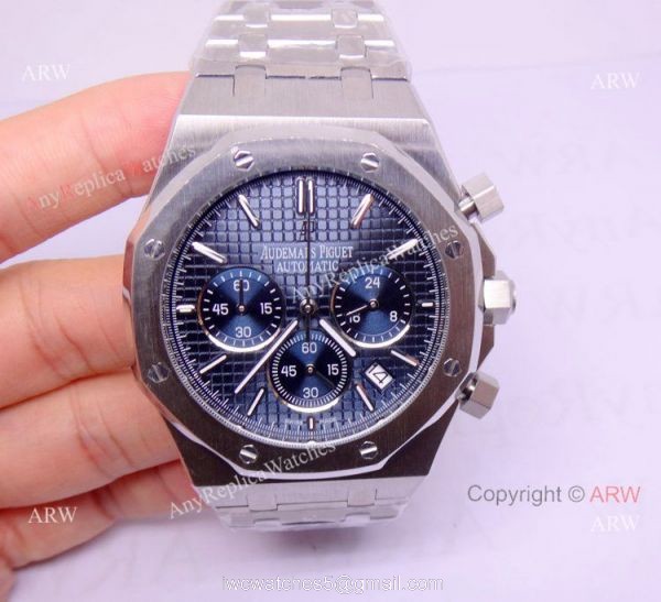 Fake Audemars Piguet For Sale Royal Oak Chronograph Blue Face Watch Fake Audemars Piguet For Sale Royal Oak Chronograph Blue Face Watch