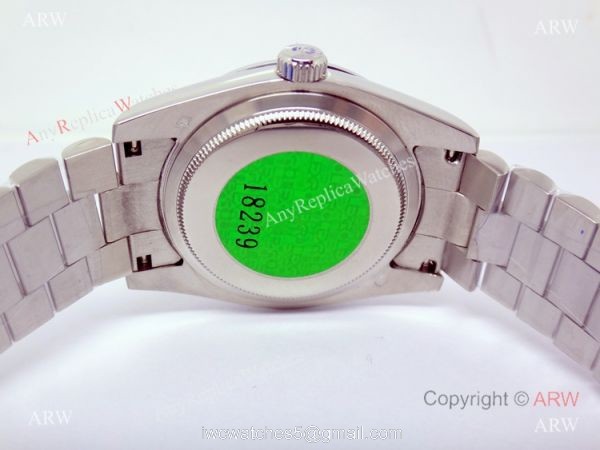Rolex Day-Date Blue Face Stainless Steel Copy Watch Rolex Day-Date Blue Face Stainless Steel Copy Watch