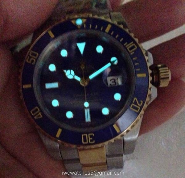 Grade AAA Rolex Blue Face Submariner Two Tone Watch Noob Factory Replica Watches Grade AAA Rolex Blue Face Submariner Two Tone Watch Noob Factory Replica Watches