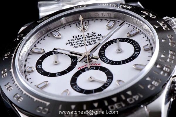 High Qualtiy Copy Rolex Daytona Panda Face Black Ceramic Bezel Watch Swiss Grade 4130 AR Factory High Qualtiy Copy Rolex Daytona Panda Face Black Ceramic Bezel Watch Swiss Grade 4130 AR Factory