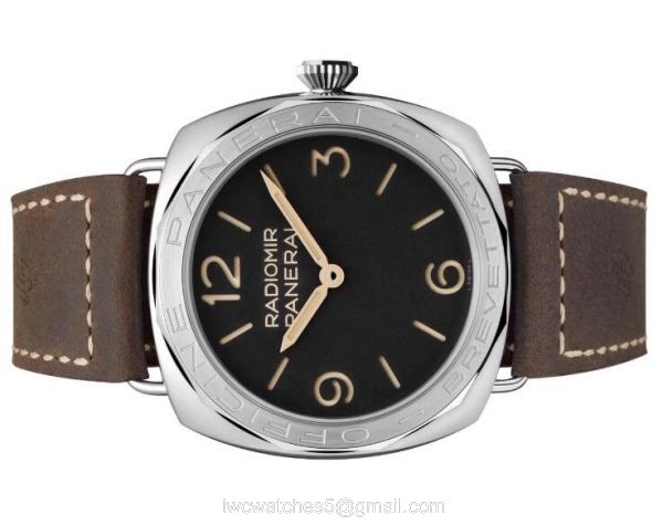 High Quality RADIOMIR PANERAI P3000 Movement SS Case and Leather Strap Watch 47MM High Quality RADIOMIR PANERAI P3000 Movement SS Case and Leather Strap Watch 47MM