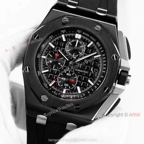 Royal Oak Offshore Audemars Piguet Knock off Watch Rubber Strap Black Dial Royal Oak Offshore Audemars Piguet Knock off Watch Rubber Strap Black Dial