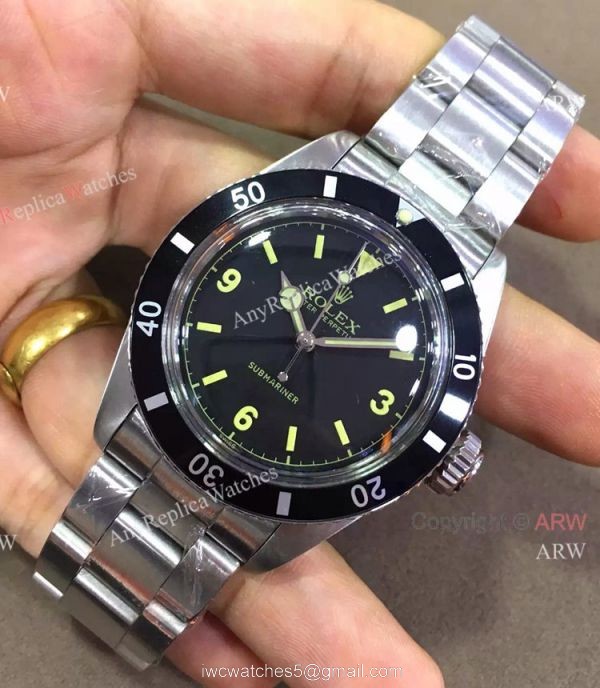 Rolex Submariner Black Bezel Stainless steel Watch Replica Vintage Rolex Rolex Submariner Black Bezel Stainless steel Watch Replica Vintage Rolex