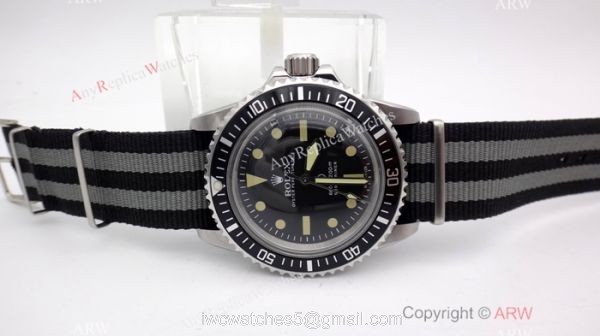 Rolex Vintage Submariner Replica Watch Stainless Steel Nylon Strap Rolex Vintage Submariner Replica Watch Stainless Steel Nylon Strap