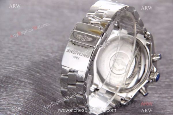 Knockoff Breitling COLT Stainless Steel White Chronograph Watch Knockoff Breitling COLT Stainless Steel White Chronograph Watch