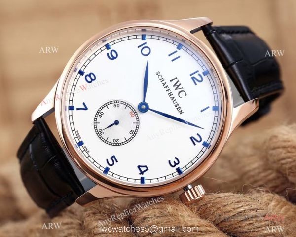 IWC Portuguese 8 Days Rose gold Ardoise Dial Replica IWC Watch IWC Portuguese 8 Days Rose gold Ardoise Dial Replica IWC Watch