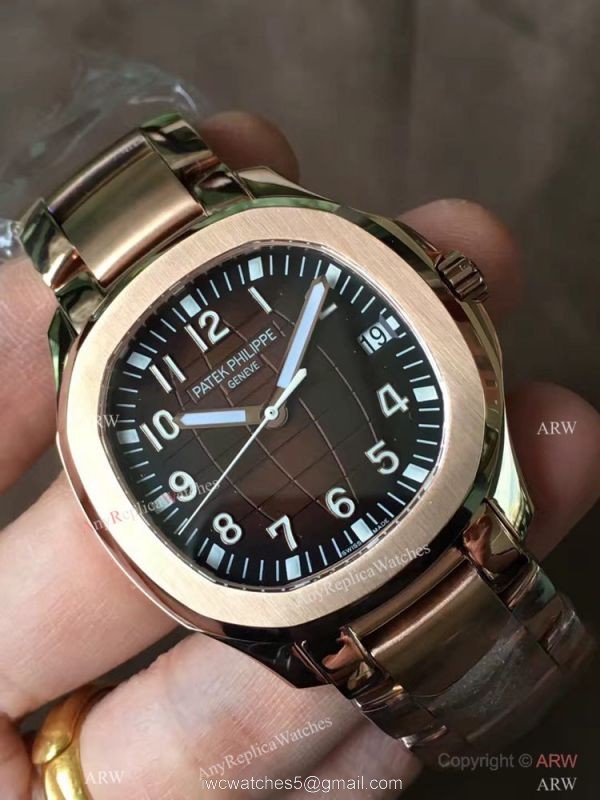 Swiss Patek Philippe Aquanaut 324SC Rose Gold Blue Dial Knockoff Watch Swiss Patek Philippe Aquanaut 324SC Rose Gold Blue Dial Knockoff Watch