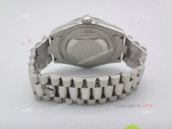 Rolex Daydate II Large size Roman Face Smooth Bezel Copy Watch A+ Rolex Daydate II Large size Roman Face Smooth Bezel Copy Watch A+
