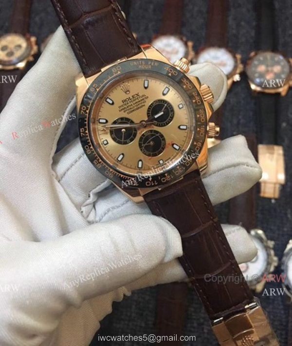 Best Replica Rolex Daytona Leather Strap Rose Gold 42mm Watch 116515LN Best Replica Rolex Daytona Leather Strap Rose Gold 42mm Watch 116515LN