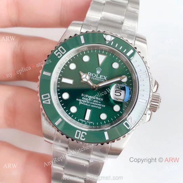 NEW UPGRADED V3 Swiss Rolex Submariner Hulk Replica Watch Green Dial NEW UPGRADED V3 Swiss Rolex Submariner Hulk Replica Watch Green Dial