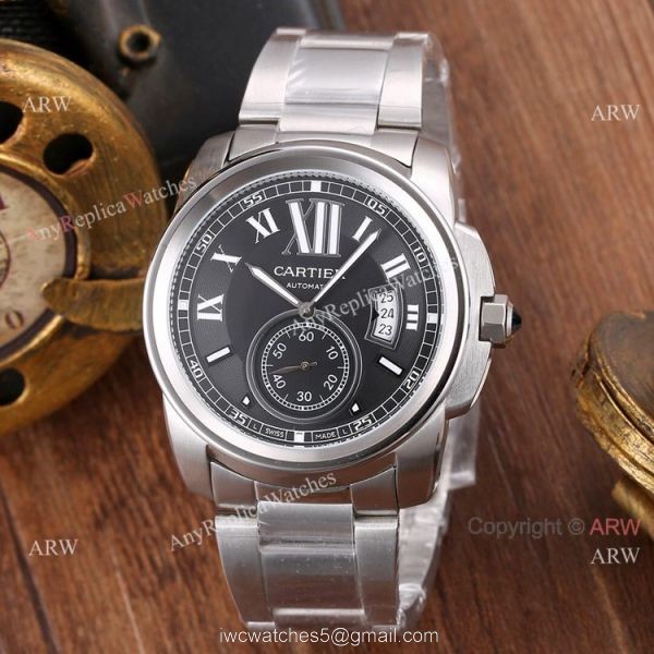 High Quality Replica Cartier Calibre de Cartier 2 Tone Rose Gold Watches High Quality Replica Cartier Calibre de Cartier 2 Tone Rose Gold Watches