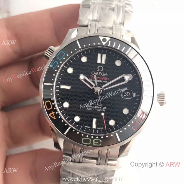 Omega Seamaster James Bond 50th Anniversary Replica Watch with Swiss 2824 Omega Seamaster James Bond 50th Anniversary Replica Watch with Swiss 2824