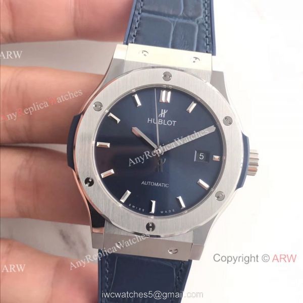 Hublot Classic Fusion HUB1112 Blue Watch Replica Swiss Hublot Hublot Classic Fusion HUB1112 Blue Watch Replica Swiss Hublot