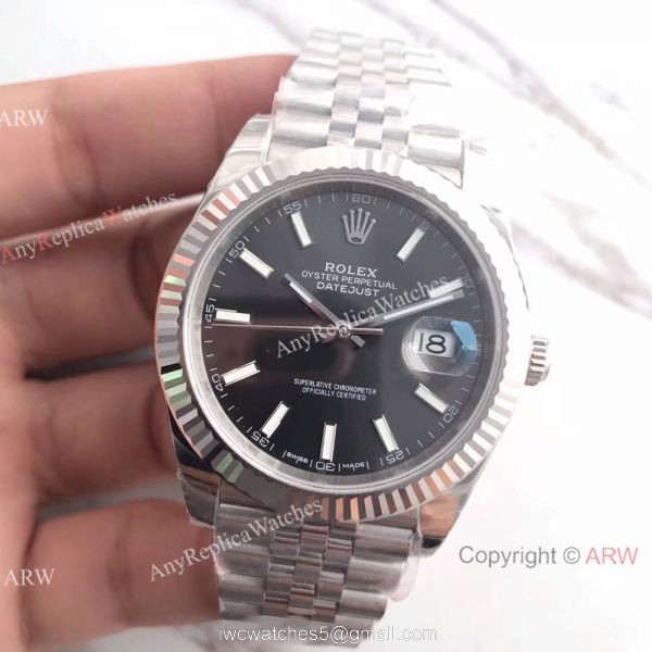 (EW) Swiss ETA3235 ROLEX Datejust II Grey Rhodium Face 41mm Watch (EW) Swiss ETA3235 ROLEX Datejust II Grey Rhodium Face 41mm Watch