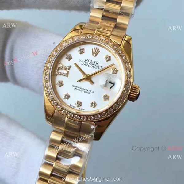 Rolex Datejust 26mm Rolex Presidential Diamond Bezel Replica Watch Rolex Datejust 26mm Rolex Presidential Diamond Bezel Replica Watch