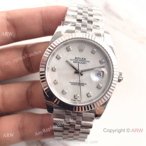 (EW) Rolex Datejust II Stainless Steel White MOP Watch Jubilee Band ETA3255 (EW) Rolex Datejust II Stainless Steel White MOP Watch Jubilee Band ETA3255