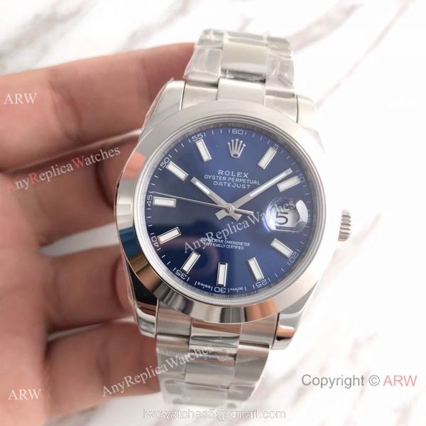 NEW UPGRADED Rolex Datejust II Oyster Band SS Blue Dial Watch NEW UPGRADED Rolex Datejust II Oyster Band SS Blue Dial Watch