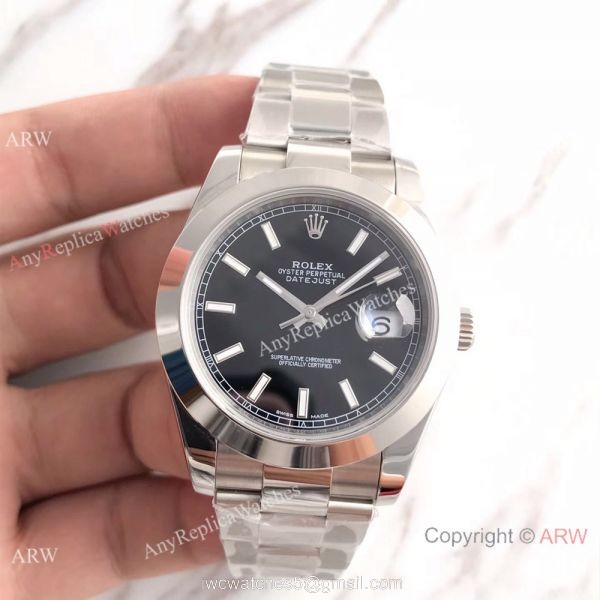 NEW UPGRADED Rolex Datejust 2 Oyster SS Stick Markers Watch Replica NEW UPGRADED Rolex Datejust 2 Oyster SS Stick Markers Watch Replica