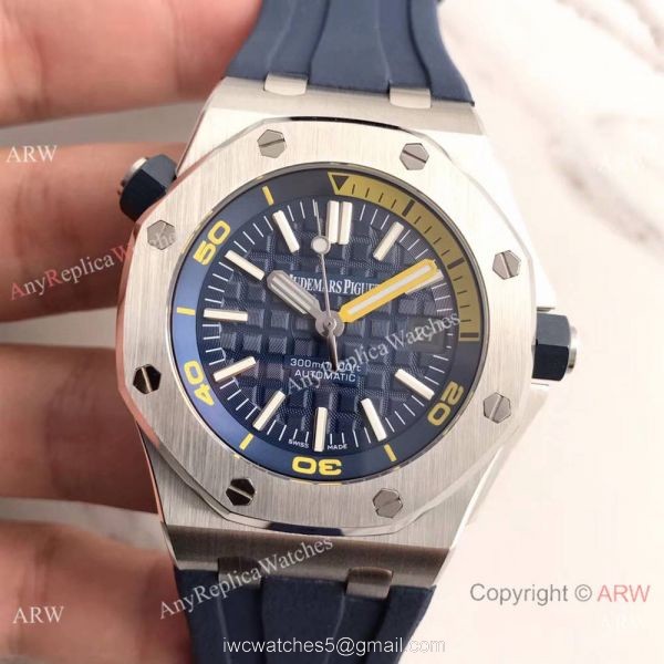 Swiss Grade Audemars Piguet Royal Oak Offshore Ss Blue Dial Replica watch Swiss Grade Audemars Piguet Royal Oak Offshore Ss Blue Dial Replica watch