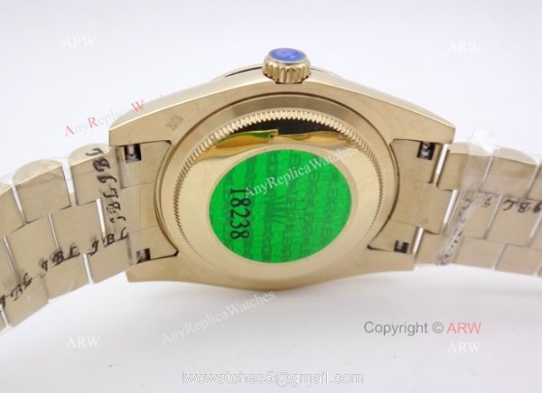Replica Rolex DateJust All Gold Diamond 36mm Watch President Band Replica Rolex DateJust All Gold Diamond 36mm Watch President Band