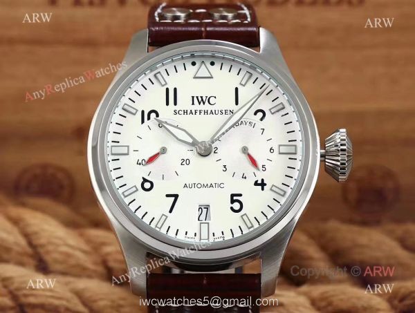 NEW IWC Schaffhausen Portugieser Men Watch SS Brown Leather 44mm NEW IWC Schaffhausen Portugieser Men Watch SS Brown Leather 44mm