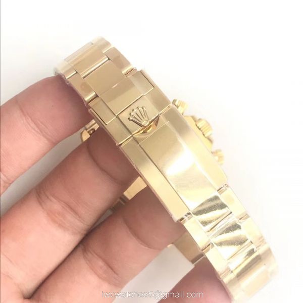 Rolex AR Factory Daytona Green Dial Yellow Gold Watch (904L SS) Rolex AR Factory Daytona Green Dial Yellow Gold Watch (904L SS)