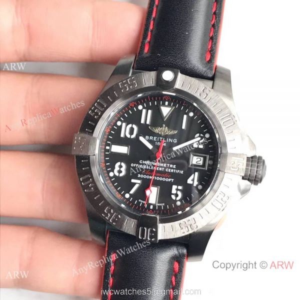 Replica Swiss Breitling Avenger 2 Seawolf Watch Black Arabic Dial Replica Swiss Breitling Avenger 2 Seawolf Watch Black Arabic Dial