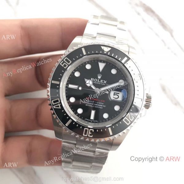AR Factory Rolex Sea-Dweller 126600 Swiss ETA2824 Black Face Watch 43mm AR Factory Rolex Sea-Dweller 126600 Swiss ETA2824 Black Face Watch 43mm