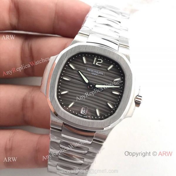 Swiss Replica Patek Philippe AAA Nautilus 7118 Watch Gray Face Stainless Steel Swiss Replica Patek Philippe AAA Nautilus 7118 Watch Gray Face Stainless Steel