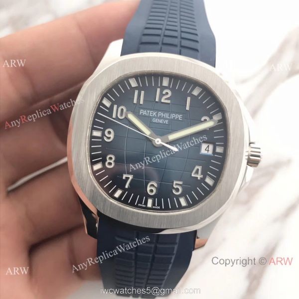 Swiss Grade Patek Philippe Aquanaut 5168G Watch SS Blue Dial Swiss Grade Patek Philippe Aquanaut 5168G Watch SS Blue Dial