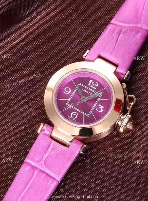 Knock off Cartier Pasha Ladies 28MM Watch Rose Gold Pink Version Knock off Cartier Pasha Ladies 28MM Watch Rose Gold Pink Version