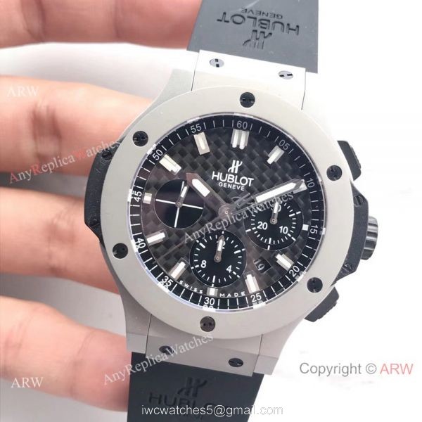 Copy Hublot Geneve Big Bang Stainless Steel Watch Siwss 4100 Carbon Dial Copy Hublot Geneve Big Bang Stainless Steel Watch Siwss 4100 Carbon Dial