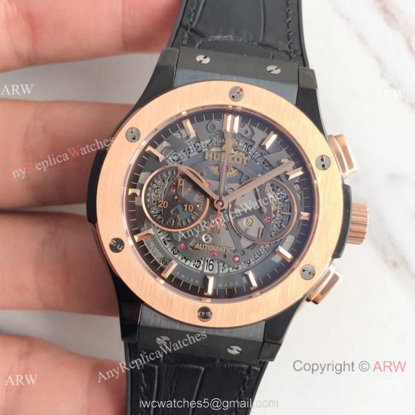 Swiss Copy Hublot Big Bang Classic Fusion Black Case Watch 7750 Valjoux Swiss Copy Hublot Big Bang Classic Fusion Black Case Watch 7750 Valjoux