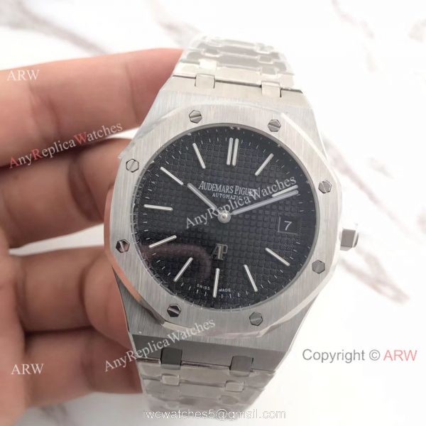 Replica Audemars Piguet Royal Oak Stainless Steel Watch 39mm Black Dial Replica Audemars Piguet Royal Oak Stainless Steel Watch 39mm Black Dial