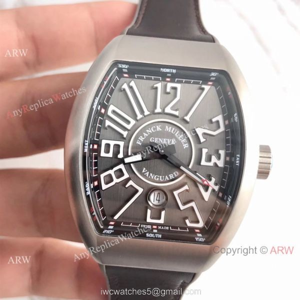 Swiss 1:1 Knock off Franck Muller V45 Titanium Watch Gray Face 45mm Swiss 1:1 Knock off Franck Muller V45 Titanium Watch Gray Face 45mm