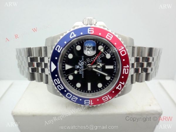 Rolex GMT-Master II Pepsi Bezel Jubilee Strap Replica Watch Rolex GMT-Master II Pepsi Bezel Jubilee Strap Replica Watch