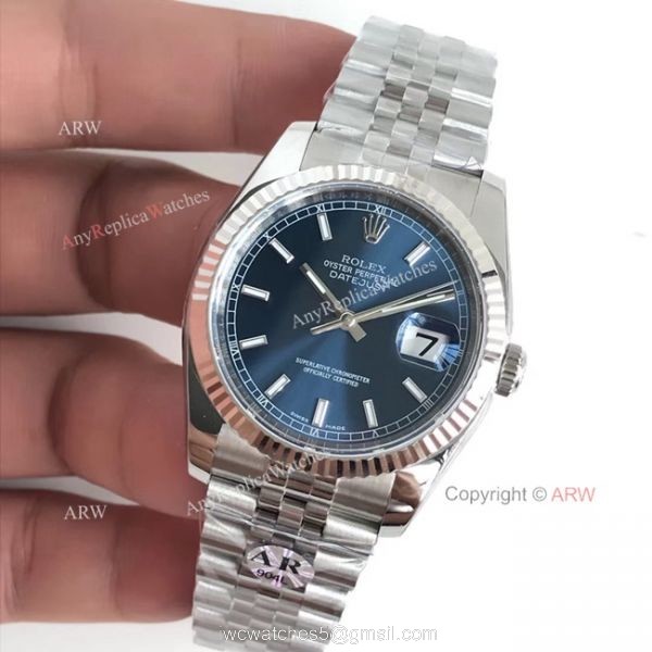 AR Factory V2 Rolex Datejust 36 MM Blue Dial Jubilee Watch Rolex ?r SWISS 3135 MOVEMENT AR Factory V2 Rolex Datejust 36 MM Blue Dial Jubilee Watch Rolex ?r SWISS 3135 MOVEMENT