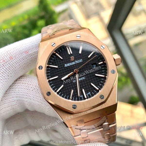 Audemars Piguet Royal Oak Rose Gold Blue Face Watches Low Price Audemars Piguet Royal Oak Rose Gold Blue Face Watches Low Price