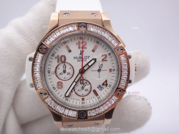 Hublot Geneve Big Bang Replica Watches w Diamond Bezel 41mm For Sale Hublot Geneve Big Bang Replica Watches w Diamond Bezel 41mm For Sale