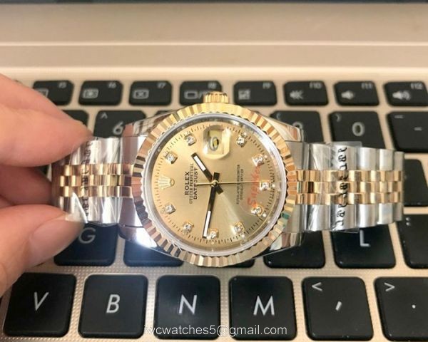 High Quality Rolex Datejust Two Tone Jubilee Band 36mm Watch High Quality Rolex Datejust Two Tone Jubilee Band 36mm Watch