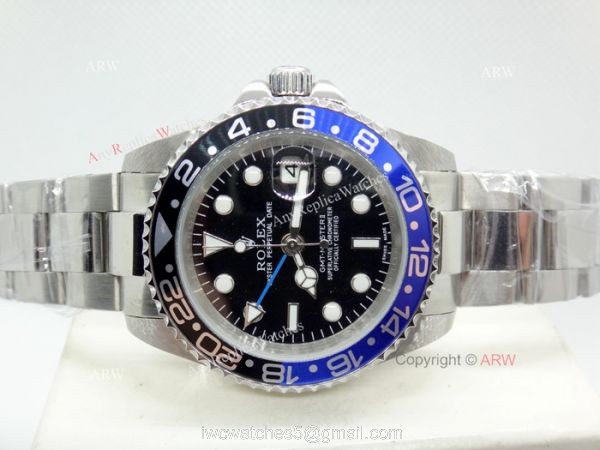 Copy Rolex GMT Master ii BlueBlack Bezel 40mm Mans Watch Copy Rolex GMT Master ii BlueBlack Bezel 40mm Mans Watch