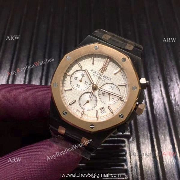 Copy Audemars Piguet Royal Oak 44mm Watches Two Tone Rose Gold Copy Audemars Piguet Royal Oak 44mm Watches Two Tone Rose Gold